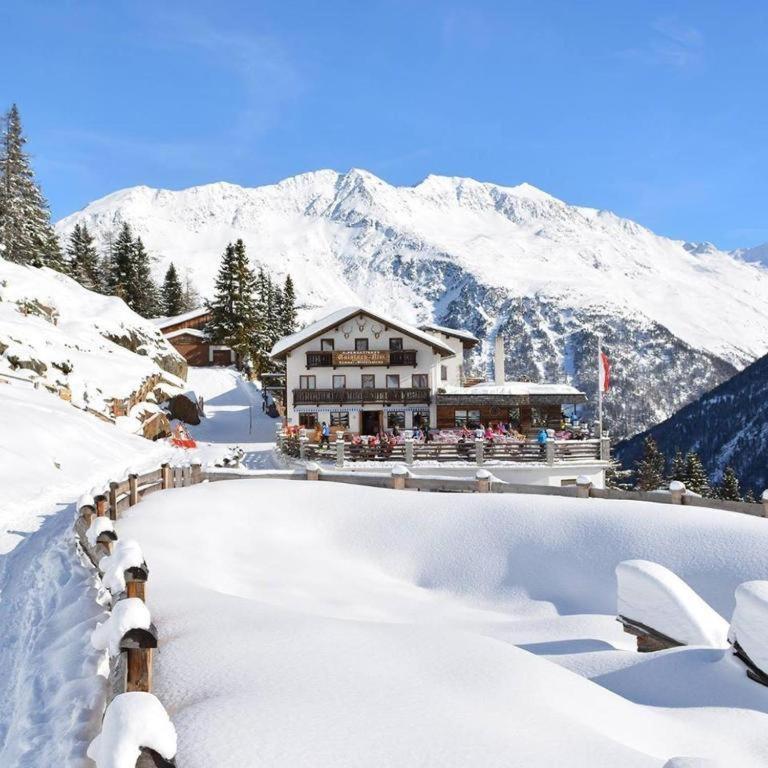 Alpengasthof Gaislach Alm Hotel Solden Bagian luar foto